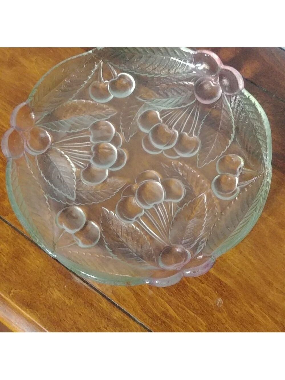 Mikasa Cherries Jubilee Dessert plate with faint coloring